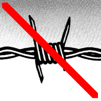 Stacheldraht-Zinke muss weg