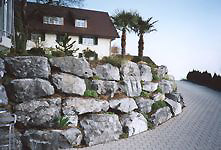 Alpenkalk mit Ritzen