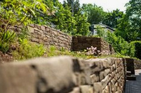 muro
                          seco formando terrazas