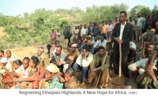 Hochland von
                    �thiopien: Es mussten ganze D�rfer neu geschult
                    werden 01