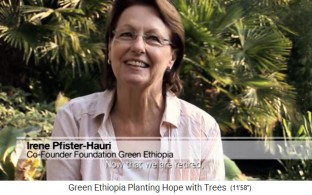 Irene Pfister-Hauri, Mitbegr�nderin
                    von Green Ethiopia
