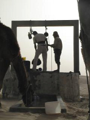Ziehbrunnen in der W�ste in Tunesien