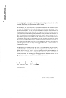 Thomas
                            Huonker: "F�rsorge" in Z�rich 1890
                            bis 1970; Sozialdepartement der Stadt Z�rich
                            2002, S. 6