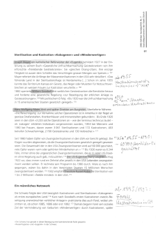 Thomas Huonker:
                          "F�rsorge" in Z�rich 1890 bis 1970;
                          Sozialdepartement der Stadt Z�rich 2002, S.
                          61