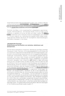 Thomas Huonker:
                          "F�rsorge" in Z�rich 1890 bis 1970;
                          Sozialdepartement der Stadt Z�rich 2002, S.
                          81