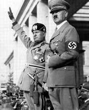 Zwei M�nner, die in ihrer "Festigkeit"
                  f�r viele M�nner und Frauen Vorbild waren und leider
                  bis heute sind: Mussolini und Hitler