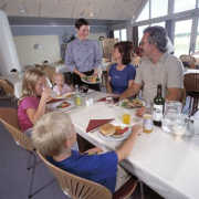 Kinder im Restaurant