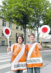 Kinderpolizisten "Sch�lerlotsen"