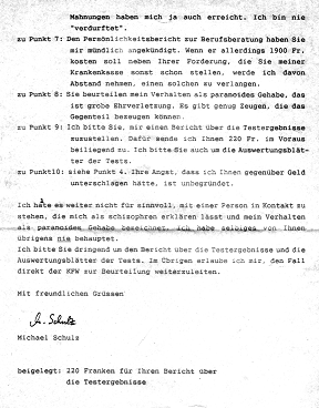11.7.1996, Brief an Balmer,
Balmer verweigert weiterhin die
Berufsberatung, Antrag auf die Testresultate
für 220 Franken (02) 11.7.1996, Brief an Balmer, Balmer
verweigert weiterhin die Berufsberatung,
Antrag auf die Testresultate für 220 Franken
(02)