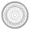 Indidanisches Totenmandala