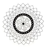 Energiemandala der vier Elemente