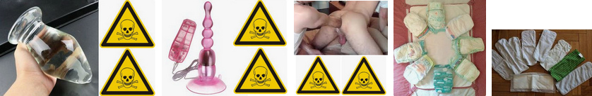 Schwule f�hren sich oft kriminell-grosse Gegenst�nde in den Anus ein, auch ganze F�uste, so entstehen Risse im Anus, die nicht mehr heilen, weswegen sich bei vielen Schwulen ab 30 der Anus nicht mehr schliesst und sie mit Binden herumlaufen m�ssen, ab 40 mit Windeln wie die Babys - und dann erfolgen viele Selbstmorde