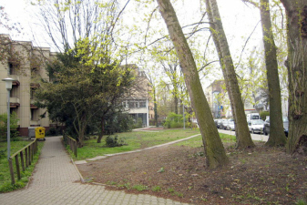 Das Studentenwohnheim Siegmunds Hof
                                in Berlin vor dem Umbauprojekt