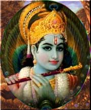 Indien:
                      Sri-Krishna mit Fl�te