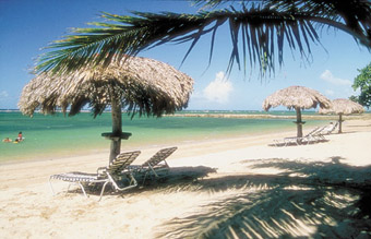 Strand auf Santo Domingo