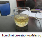 Natron+Apfelessig in 1 Glas Wasser, der
Heilchampagner bei pH7,3 im ganzen Körper Natron+Apfelessig in 1 Glas Wasser, der
Heilchampagner bei pH7,3 im ganzen Körper