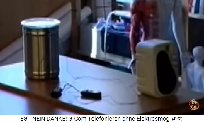 G-Com-Handy mit
                Gravitationstelefonie OHNE Strahlung mit Lautsprecher