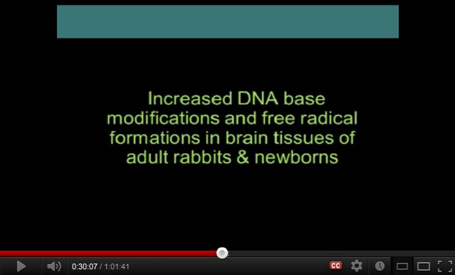 Resultat der Studie von Kurzwellenstrahlung an
Kaninchen Resultat der
Studie von Kurzwellenstrahlung an Kaninchen