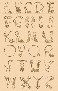 St�ckelschuh-Alphabet