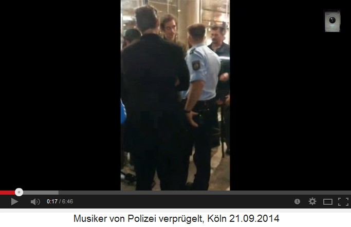 Der Scharia-Polizist fragt nach
                              dem Ausweis und der Saxophonist fragt
                              frech zur�ck wieso...