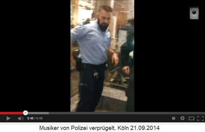 K�lner Scharia-Polizist verpr�gelt
                              Musiker 10