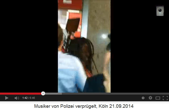 Ein zweiter Scharia-Polizist packt
                              die S�ngerin 02