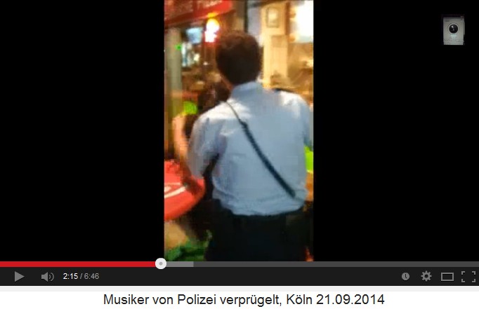 Ein zweiter Scharia-Polizist packt
                              die S�ngerin 06