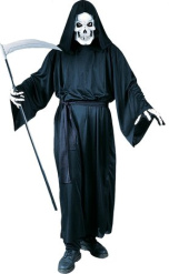 .. y despertando su mujer se present�
                              como fantasma negra (la muerte) ...