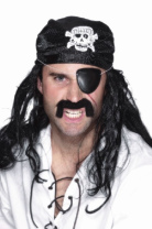 Un hombre con solo un
                      ojo (aqu�: con parche de ojo) ...