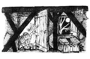 Pippi Langstrumpf behauptete, es habe
                      Gespenster im Estrich, aber es ist nur eine Eule
                      da