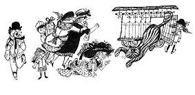 Pippi Langstrumpf f�ngt einen Tiger