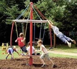 Big roundabout 04 with
                            seats, rings and ropes, Allstars Shop,
                            Germany