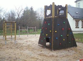 Climbing 12: climbing tower for
                            children in Ebersdorf, Franconia, Germany