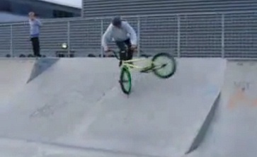 Skatepark 14: biking
                              with a turn of 180 degrees 02, Horfield
                              District, Bristol, England
