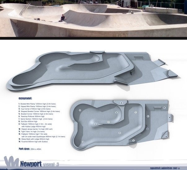 Skatepark 26: skatepark in Newport,
                              England