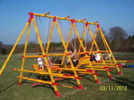 Schiffsschaukel
                            "Swingboat 1910"