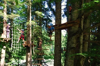 Klettern 14: Kletterwald in Reit im
                              Winkel, Deutschland