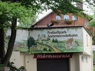 Sommerrodelbahn
                              (Sommerschlittelbahn) Ibbenb�ren 01,
                              Eingang