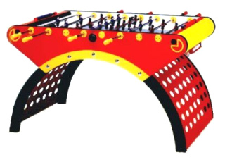 Fussballkasten "Garlando
                                      G1000" in Ralley-Ausf�hrung,
                                      Yatego-Versand