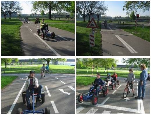 Verkehrspark 05 mit Go-Cart und
                            Fahrrad, Linz-Urfahr, �sterreich