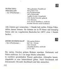 Dr. D'Adamo: Puten-Tofu-Frikadellen -
                            Gr�ne-Bohnen-Salat