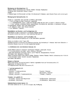 Rohkost Kunz-Bircher 03: Gemüse Rohkost Kunz-Bircher 03: Gemüse