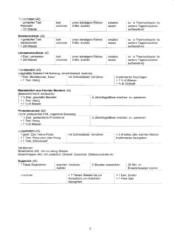 Rohkost
Kunz-Bircher 05: Schleime und
Milchvariationen Rohkost Kunz-Bircher 05: Schleime und
Milchvariationen