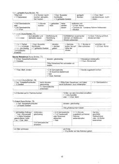 Vegetarisch Kunz-Bircher: Gemüse 08 Vegetarisch Kunz-Bircher: Gemüse 08