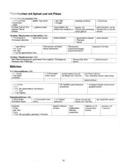 Vegetarisch Oberd�rffer:
                            Gem�sepfannkuchen, B�llchen