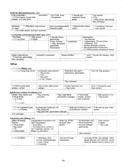 Vegetarisch Oberd�rffer: Kuchen 03,
                            W�hen 01