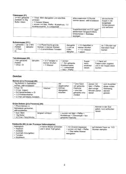 Vegetarisch Treichlinger: Suppen,
                            Gem�se 01