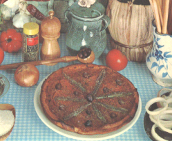 Pizza Proven�ale von Georgette Simon