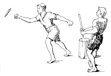 Giesspiel als Ursprung des Hornussens