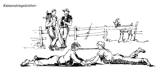 Katzenstriegelziehen